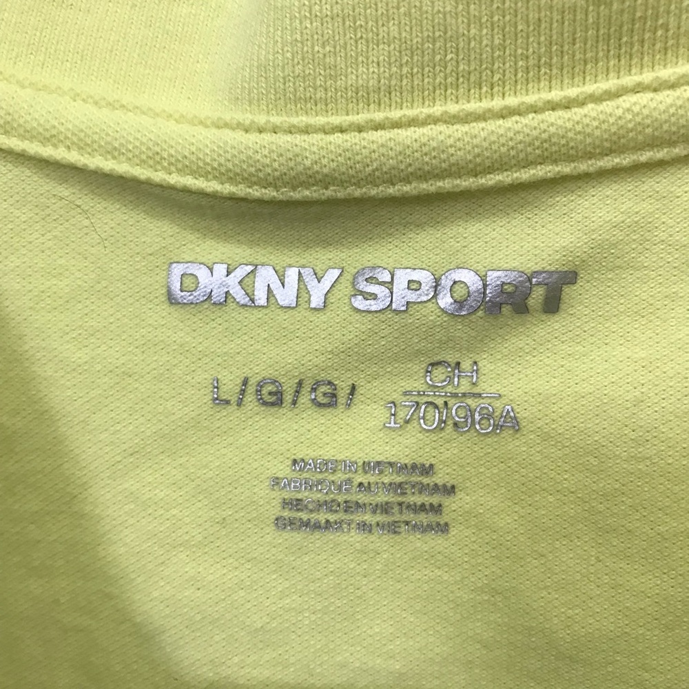 Women's Yellow Polo Top - Picture 2 of 3